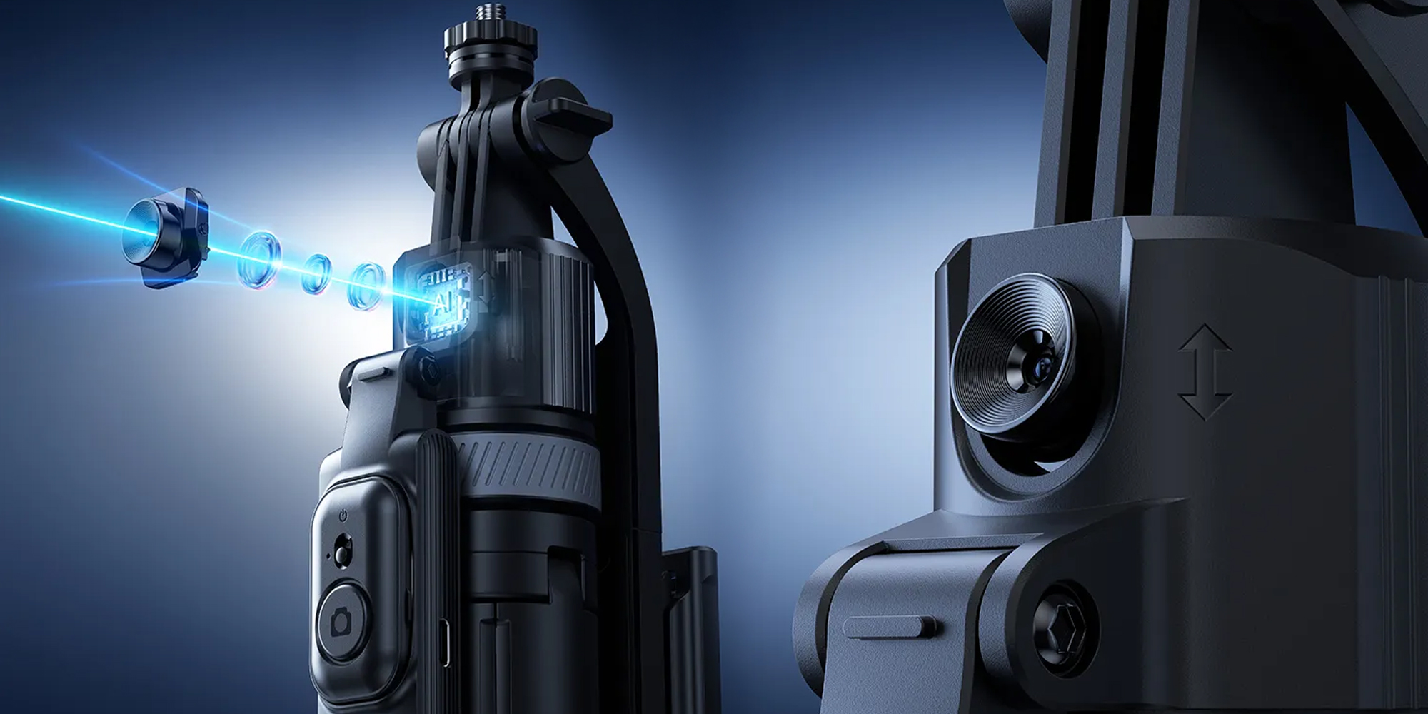 Statyw Ulanzi TT23 z funkcją trackingu do smartfona